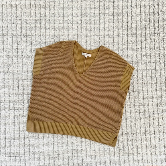 LOFT Sweaters - Loft Tan Sweater Top